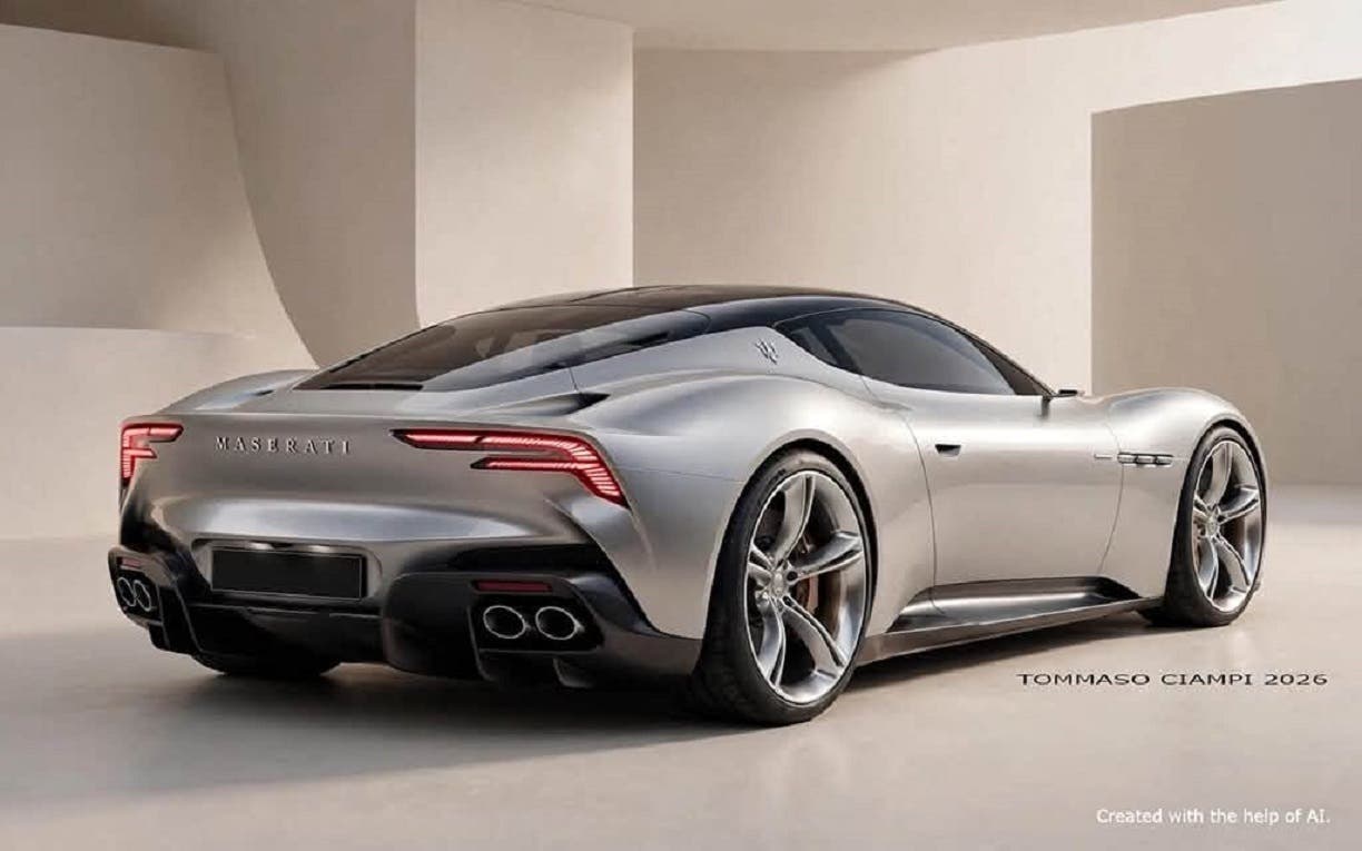 Maserati GranTurismo render