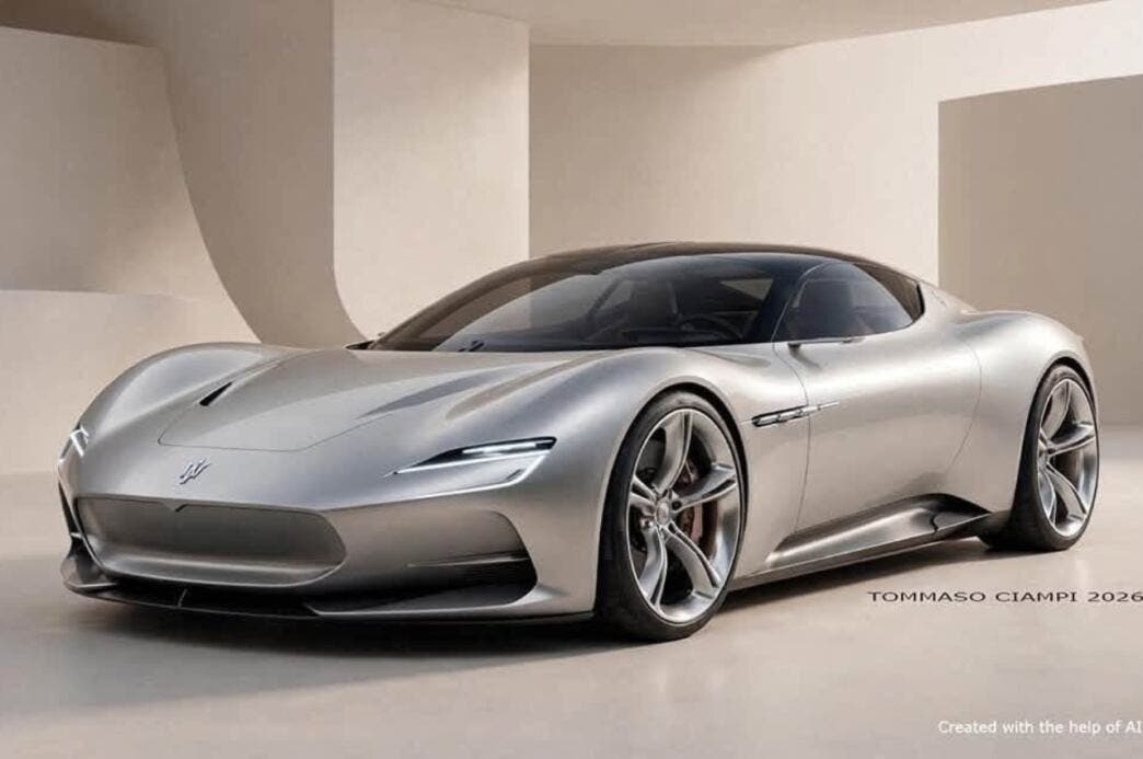 Maserati GranTurismo render