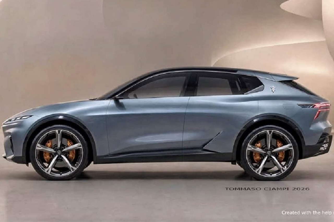Maserati Levante render