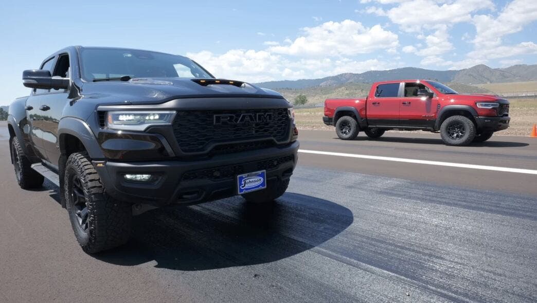 Ram 1500 Drag Race