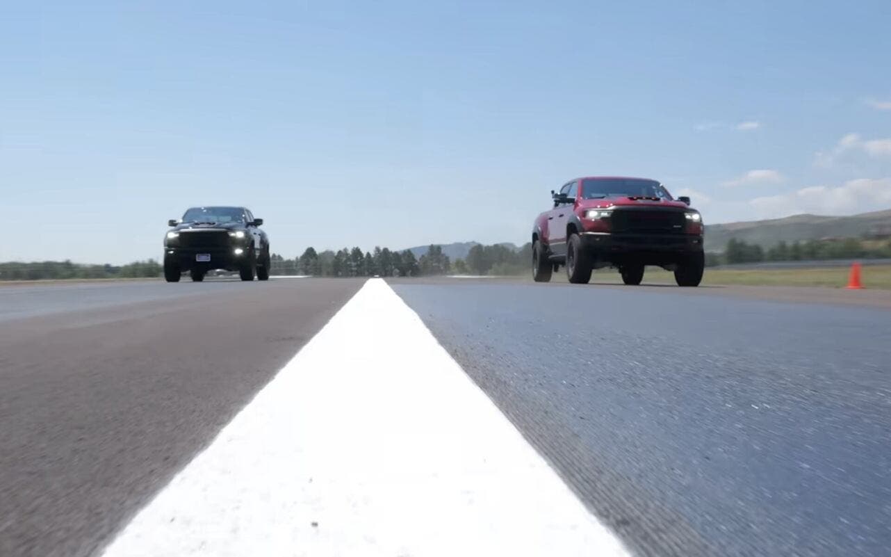 Ram 1500 Drag Race
