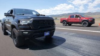 Ram 1500 Drag Race