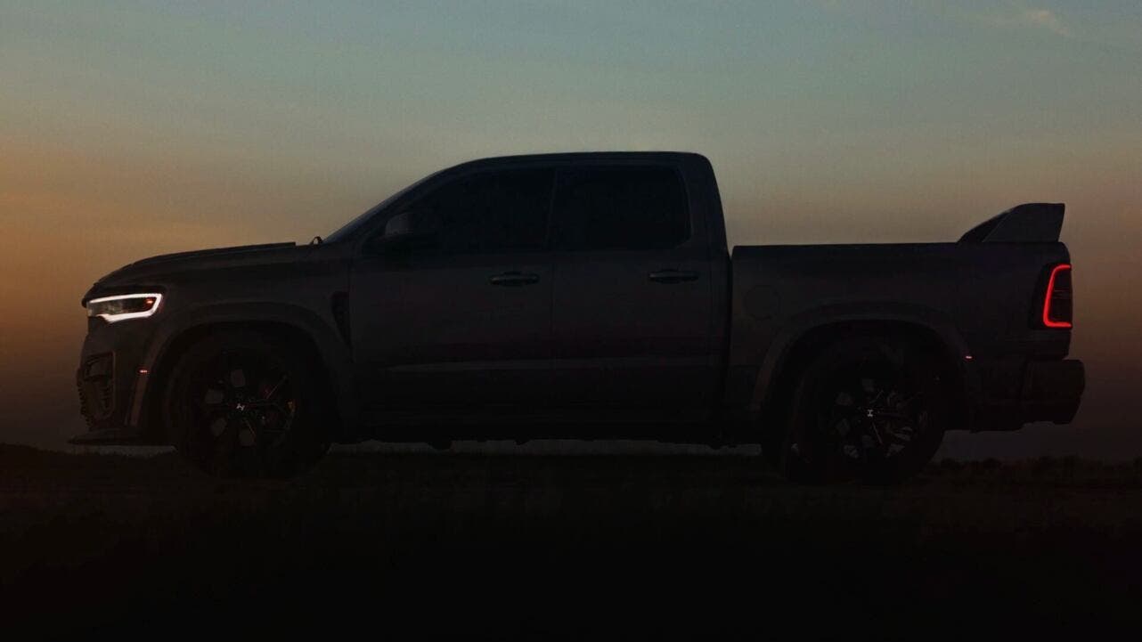 Ram 1500 Hennessey teaser