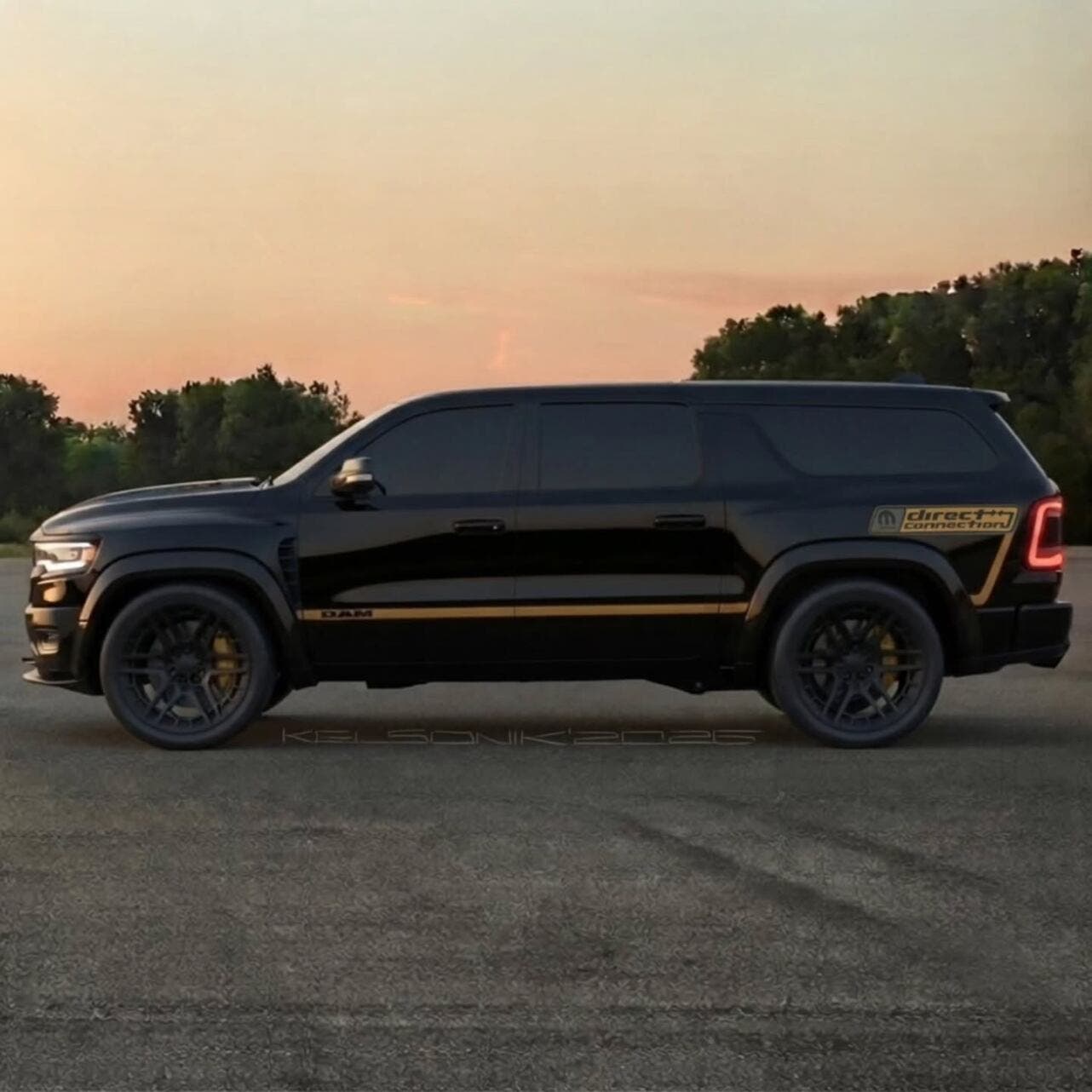 Ram 1500 Rumble Bee SUV render