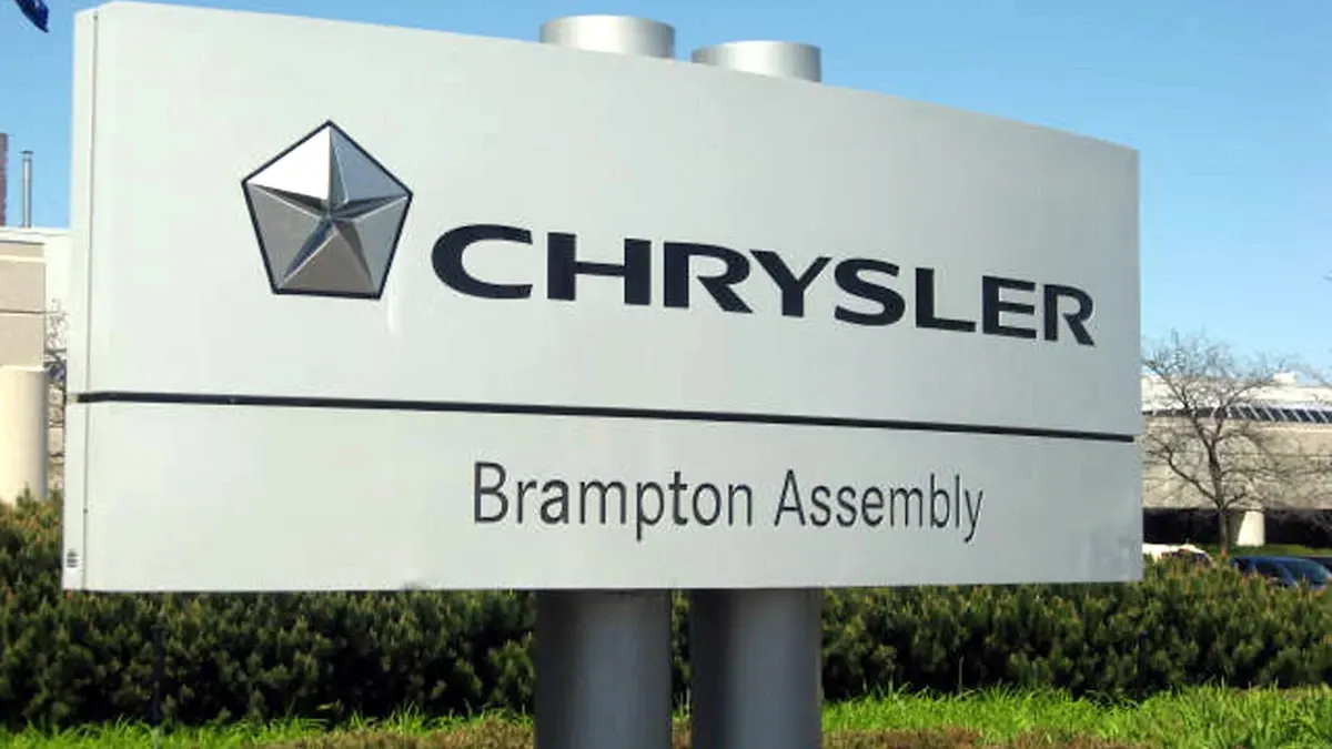 stellantis Brampton Assembly plant