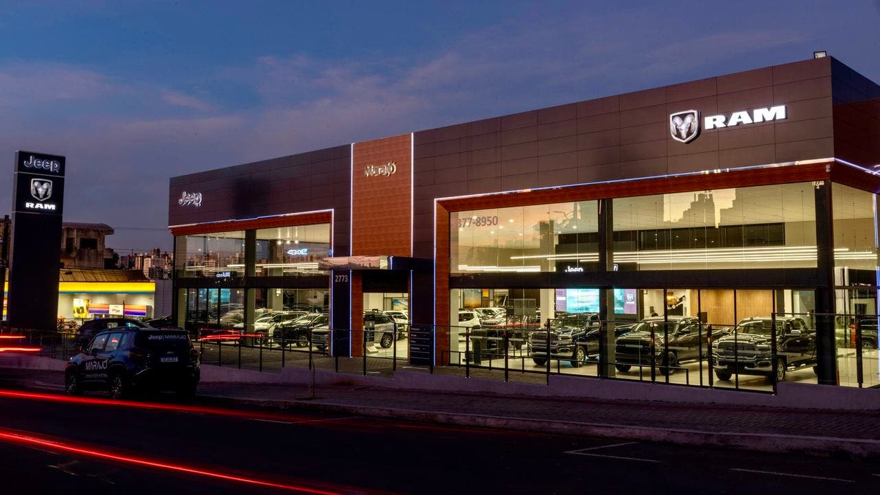 jeep showroom, brazil