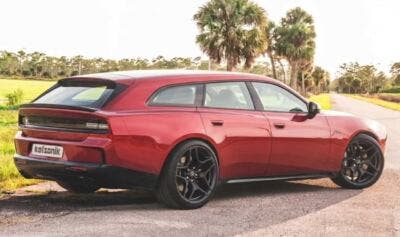 Dodge Magnum rendering