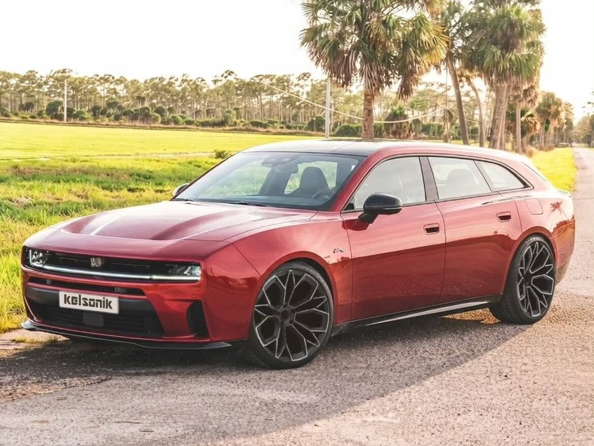 Dodge Magnum rendering