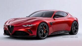 new Alfa Romeo sports car