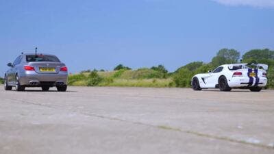 BMW M5 E60 and a Dodge Viper ACR Mk4