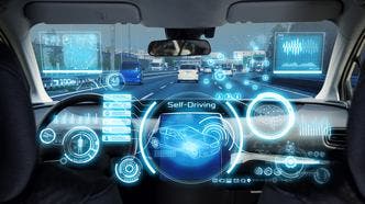 self-driving car