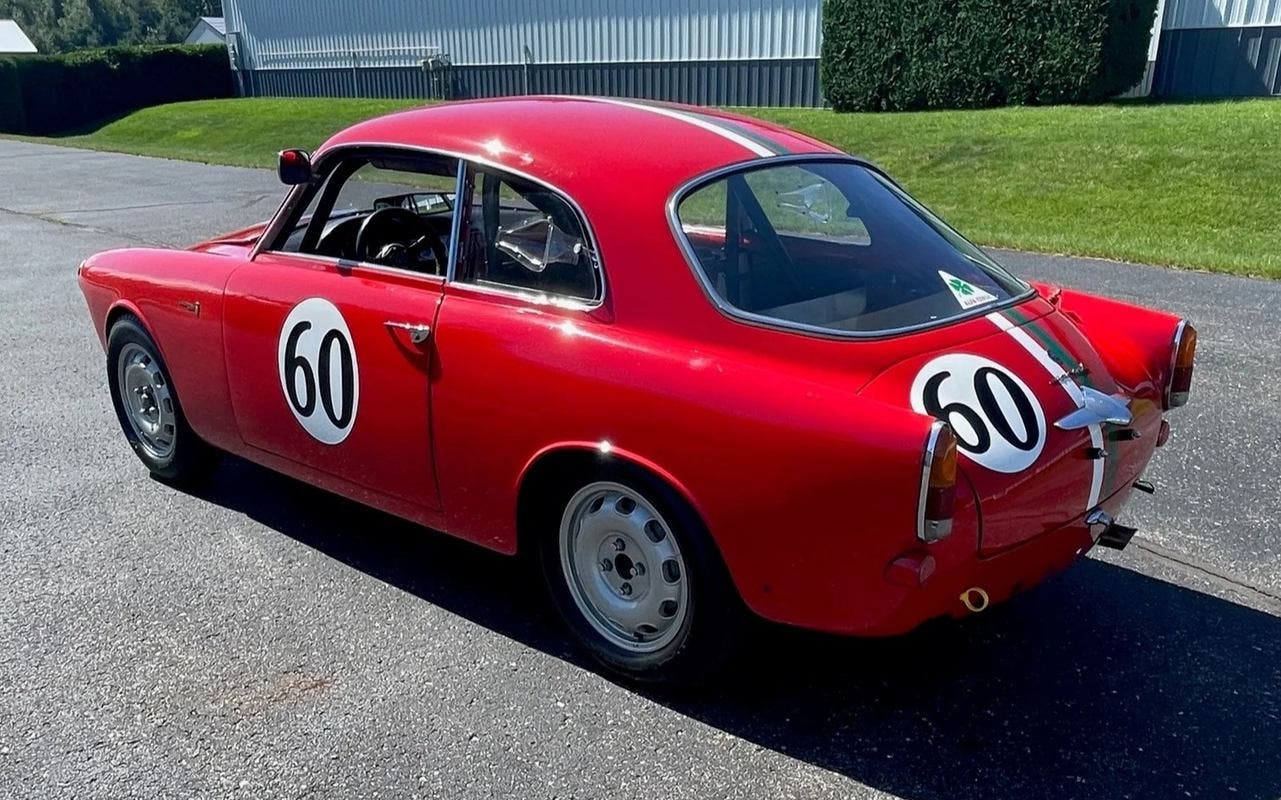 1960 Alfa Romeo Giulietta Sprint race car
