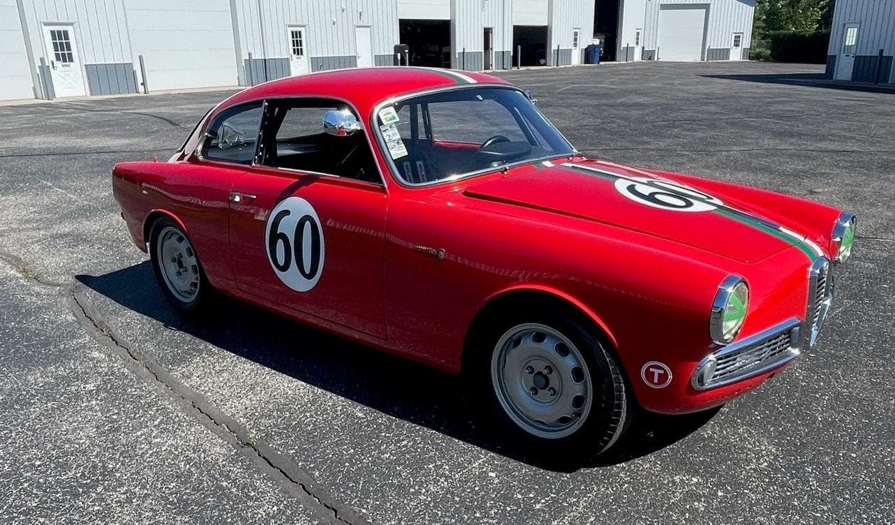 1960 Alfa Romeo Giulietta Sprint race car