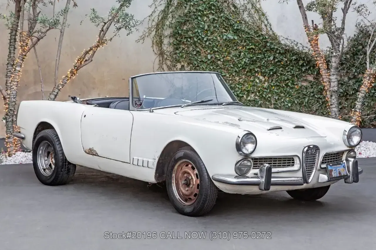 1962 Alfa Romeo 2000 Spider