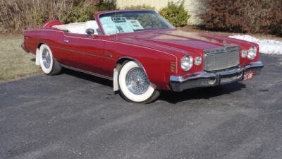 1977 Chrysler Cordoba convertible