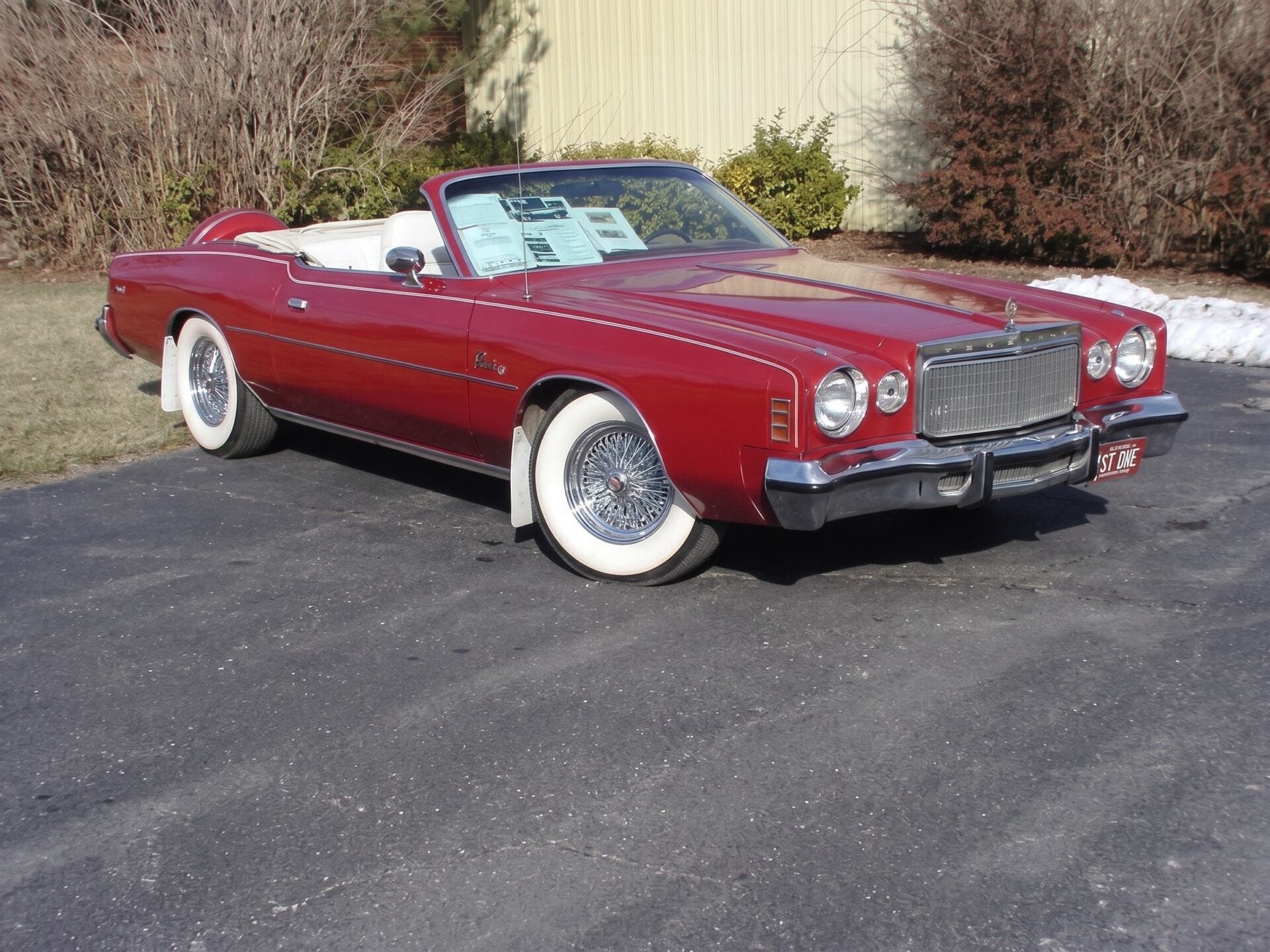 1977 Chrysler Cordoba convertible