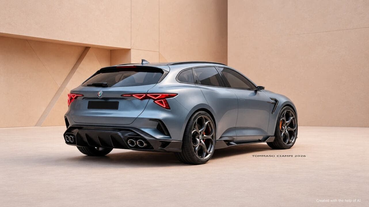 Alfa Romeo Giulietta Sportwagon render