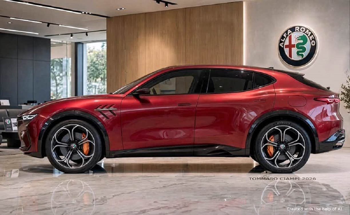 Alfa Romeo Stelvio render