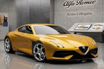 Alfa Romeo coupe render