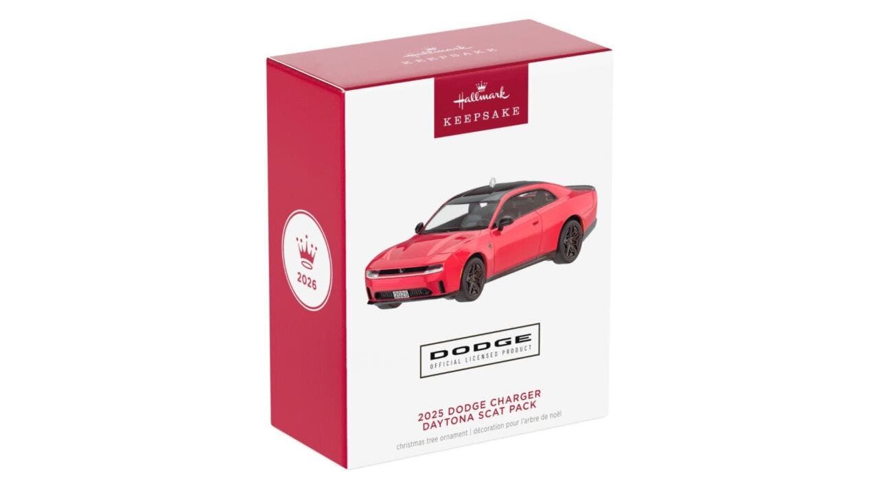 Dodge Charger Daytona Hallmark Christmas