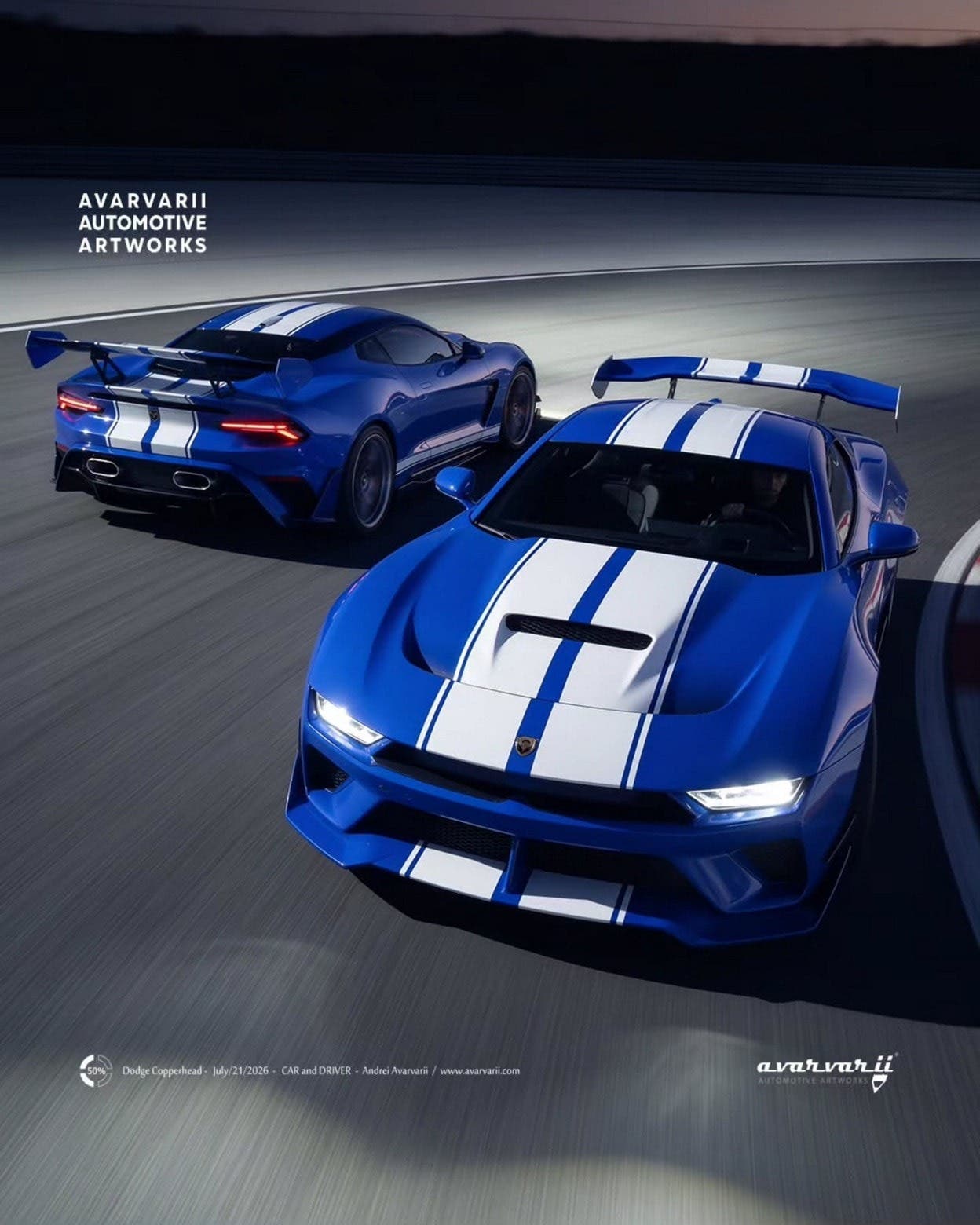 Dodge Copperhead render