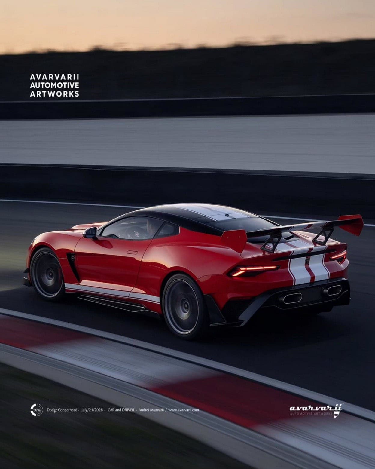 Dodge Copperhead render