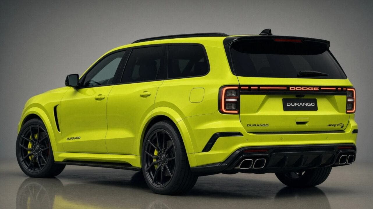 Dodge Durango 2029 render