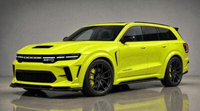 Dodge Durango 2029 render