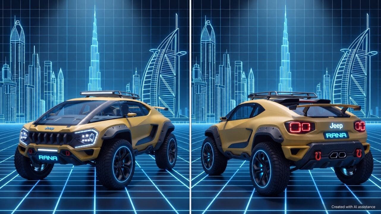 Jeep Rana render