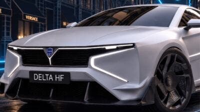 Lancia Delta HF render