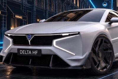 Lancia Delta HF render