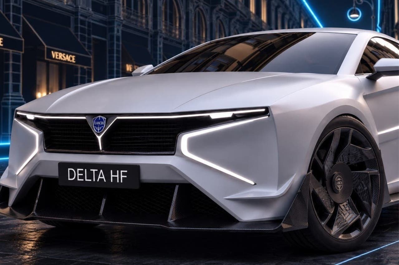 Lancia Delta HF render