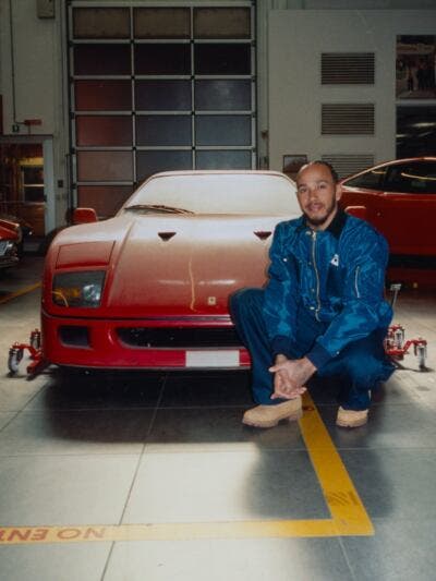 Lewis Hamilton Ferrari F40