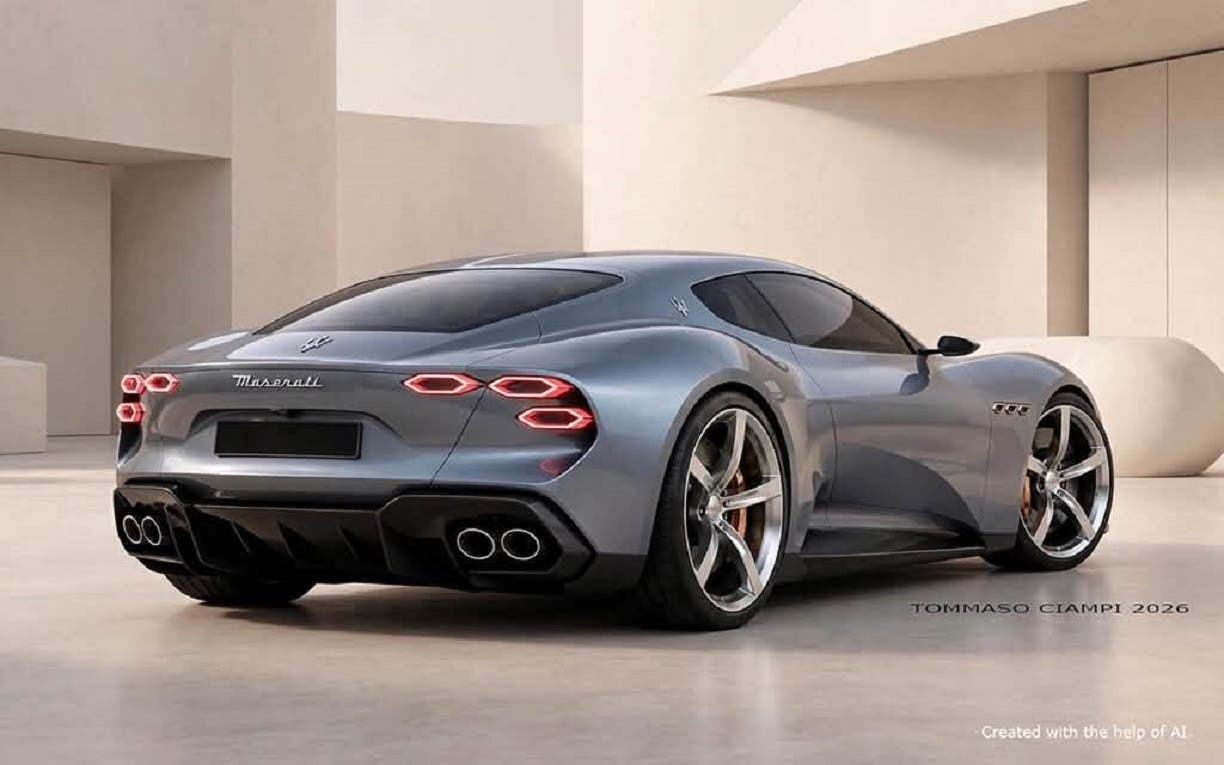 Maserati GranCoupe render