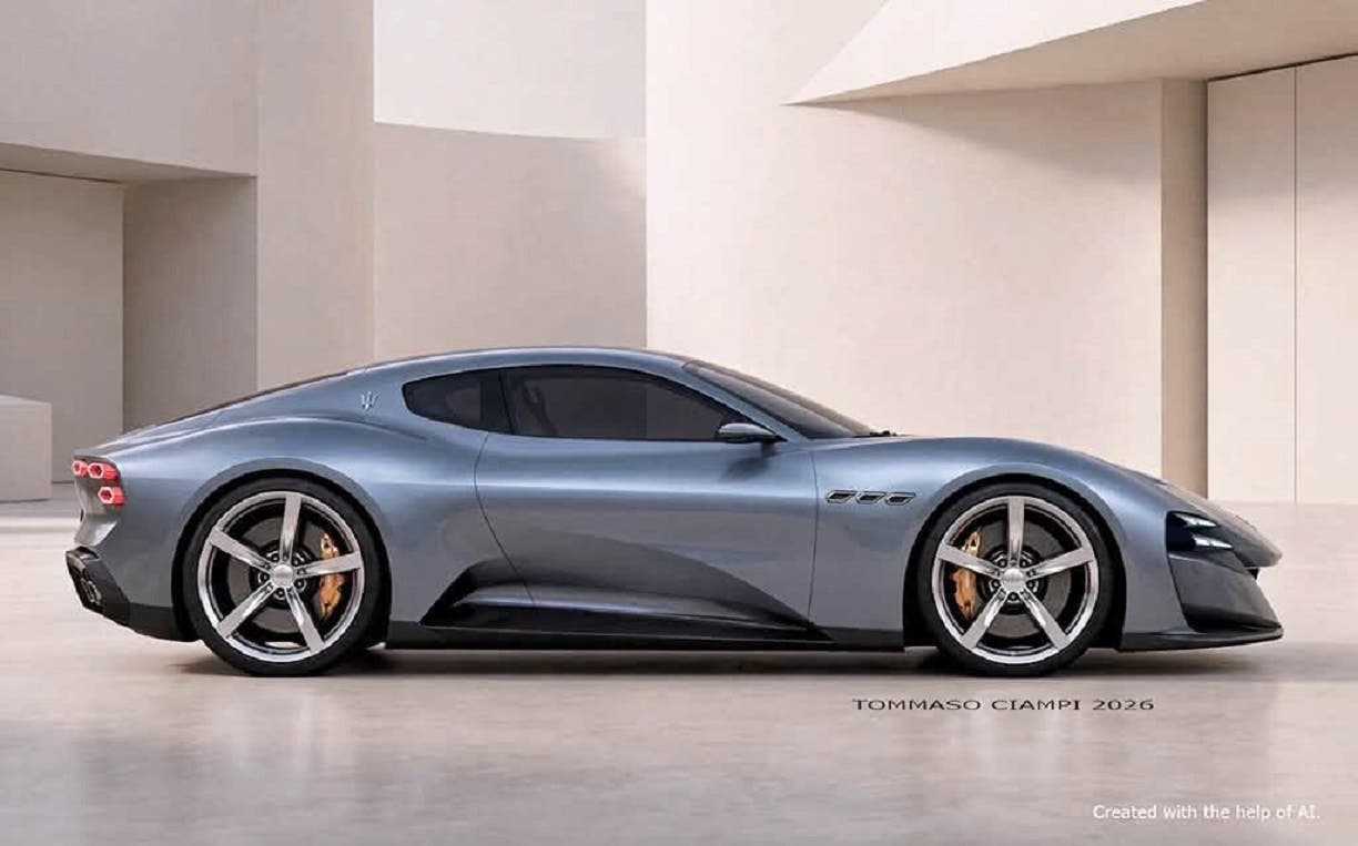Maserati GranCoupe render