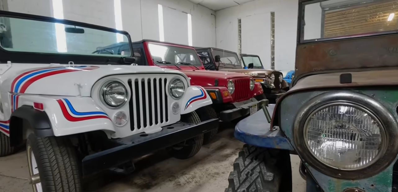 Mick Mitchell Jeep collection