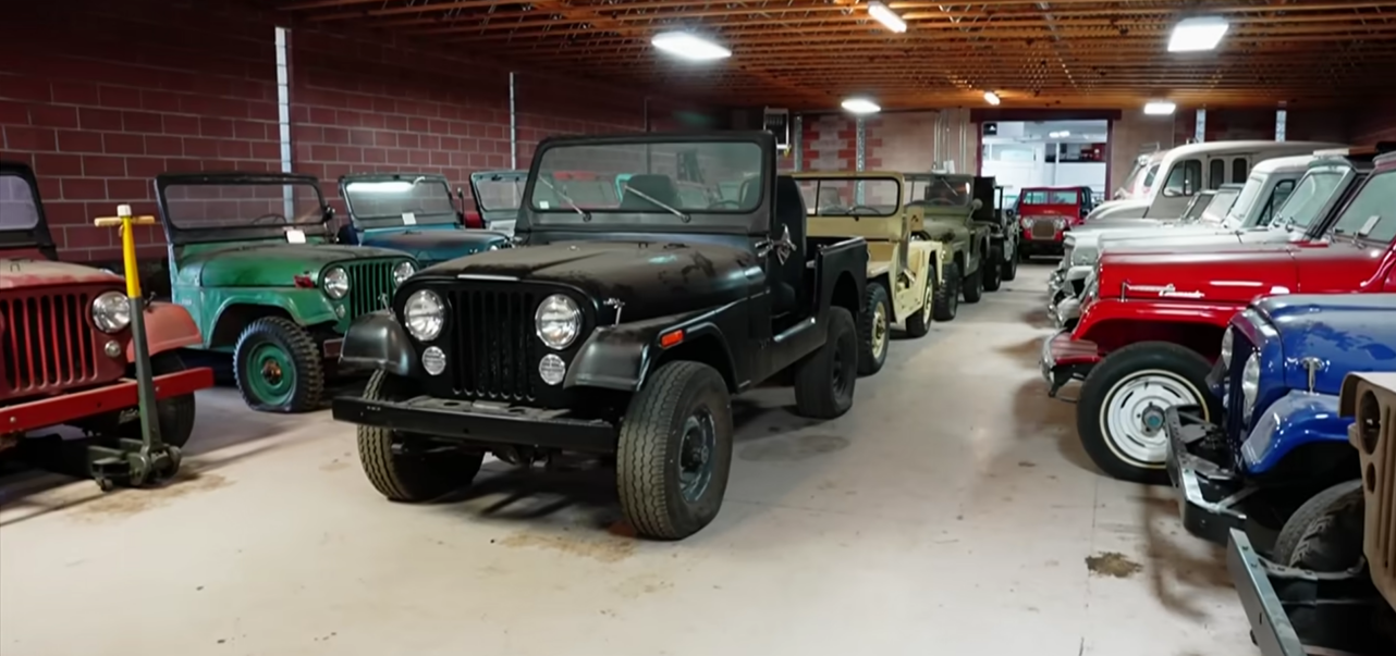 Mick Mitchell Jeep collection