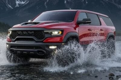 Ram Ramcharger SRT TRX render