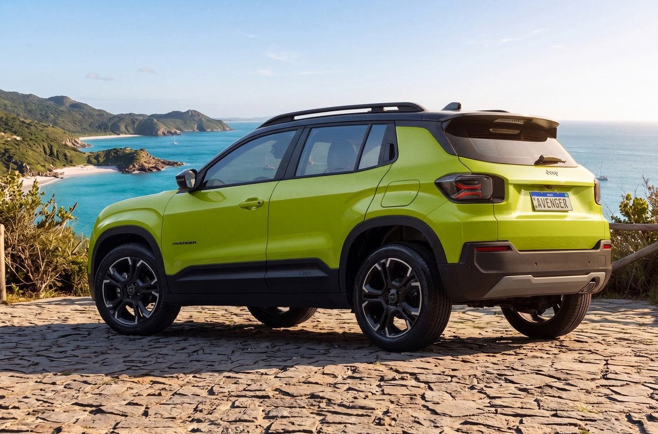 brazil, jeep avenger