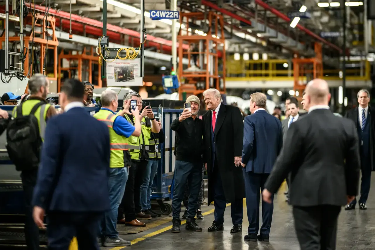 donald trump, factory