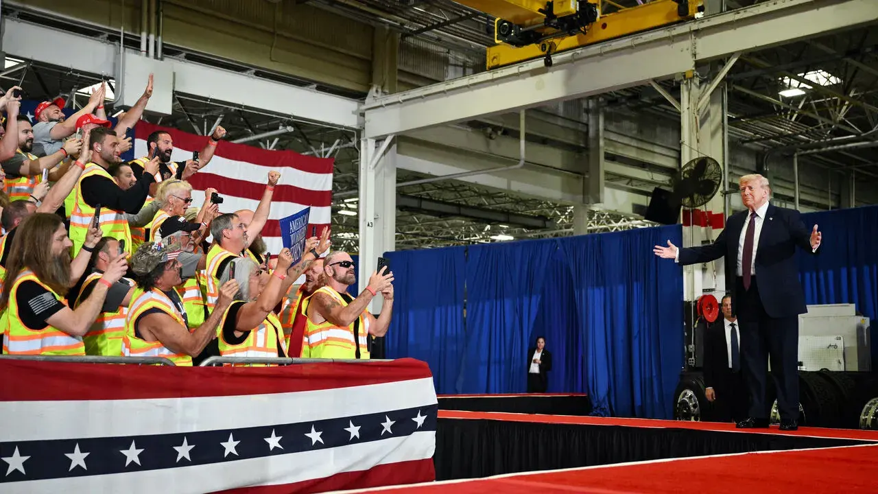 donald trump, factory