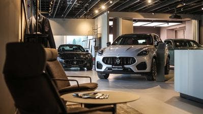 maserati showroom