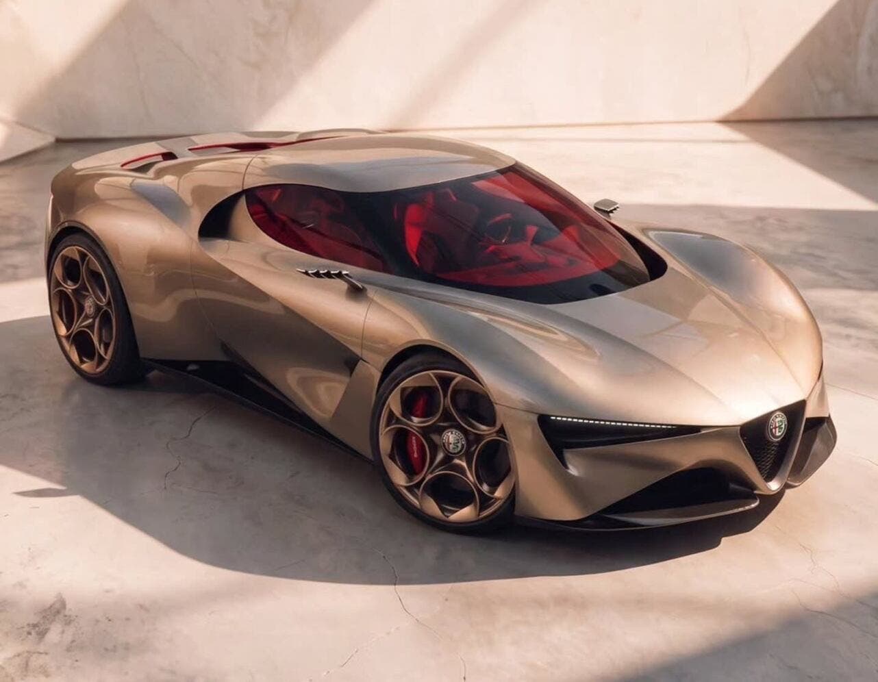 Alfa Romeo Cuoreverde render