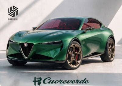 Alfa Romeo Cuoreverde render