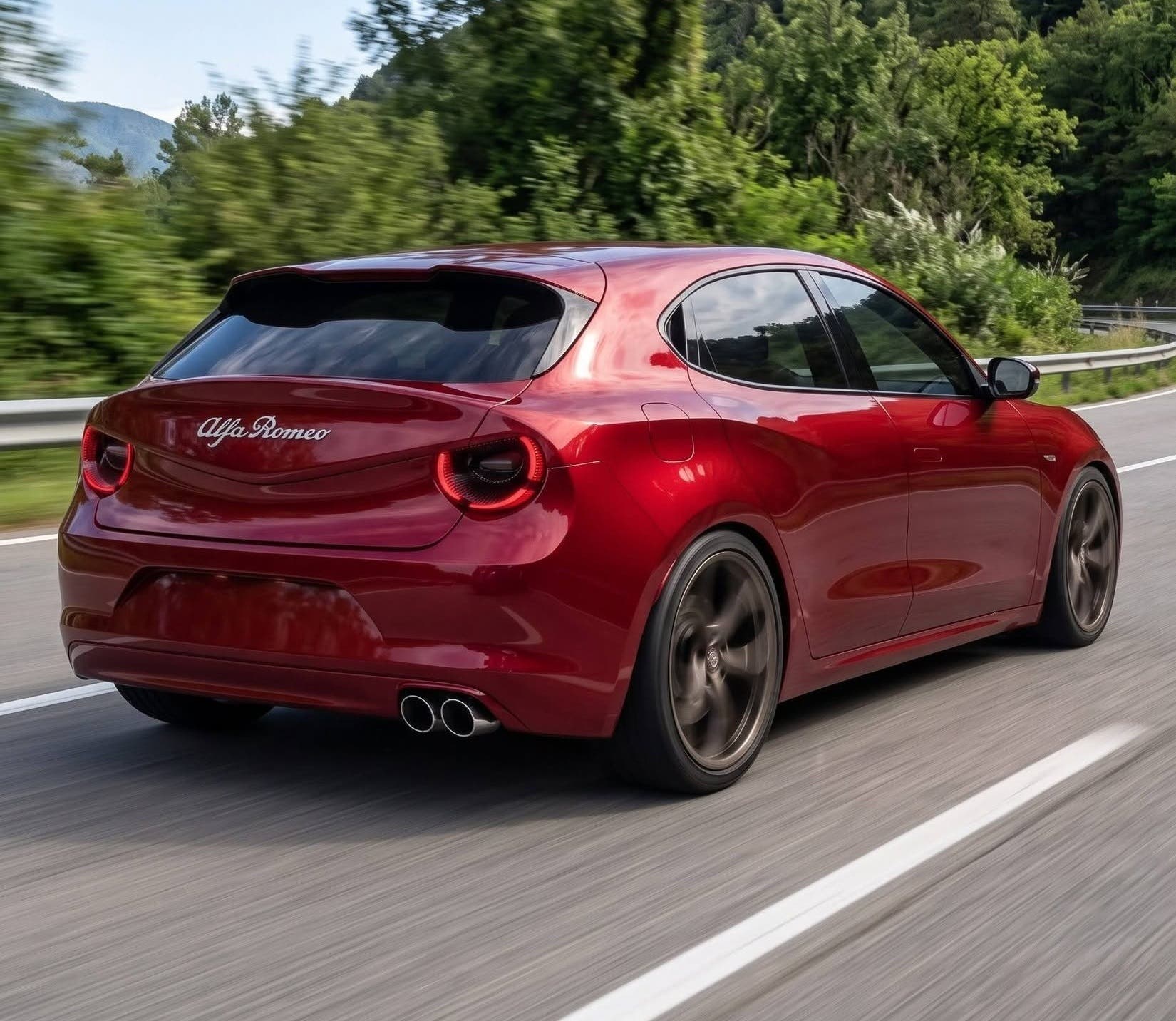 Alfa Romeo Giulietta render