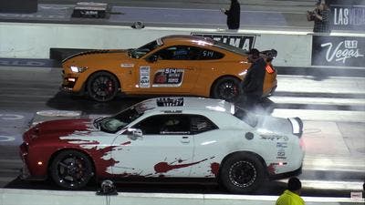 Dodge Challenger SRT Hellcat Redeye, Ford Mustang Shelby GT500