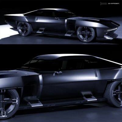 Dodge Charger render