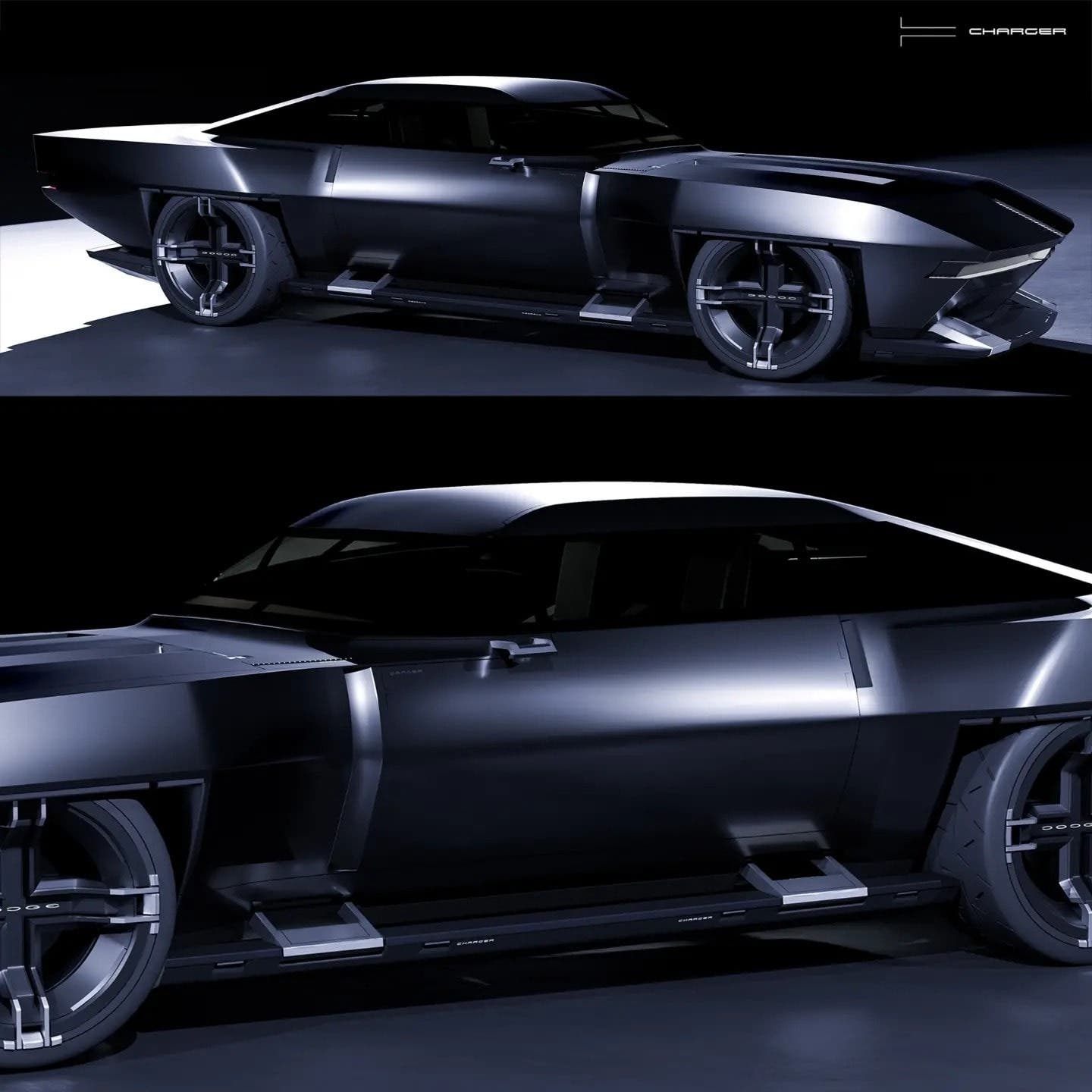 Dodge Charger render