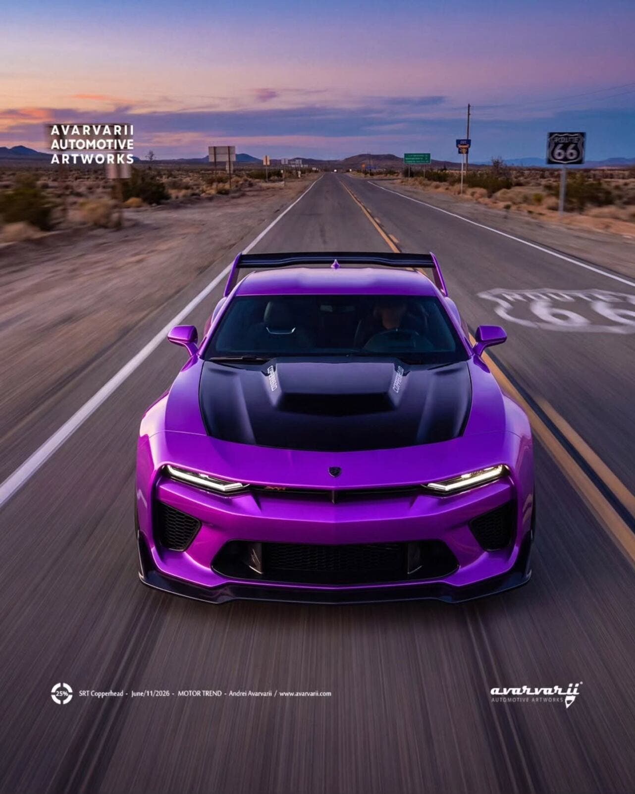 Dodge Copperhead SRT render