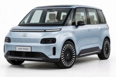 Fiat Multipla render